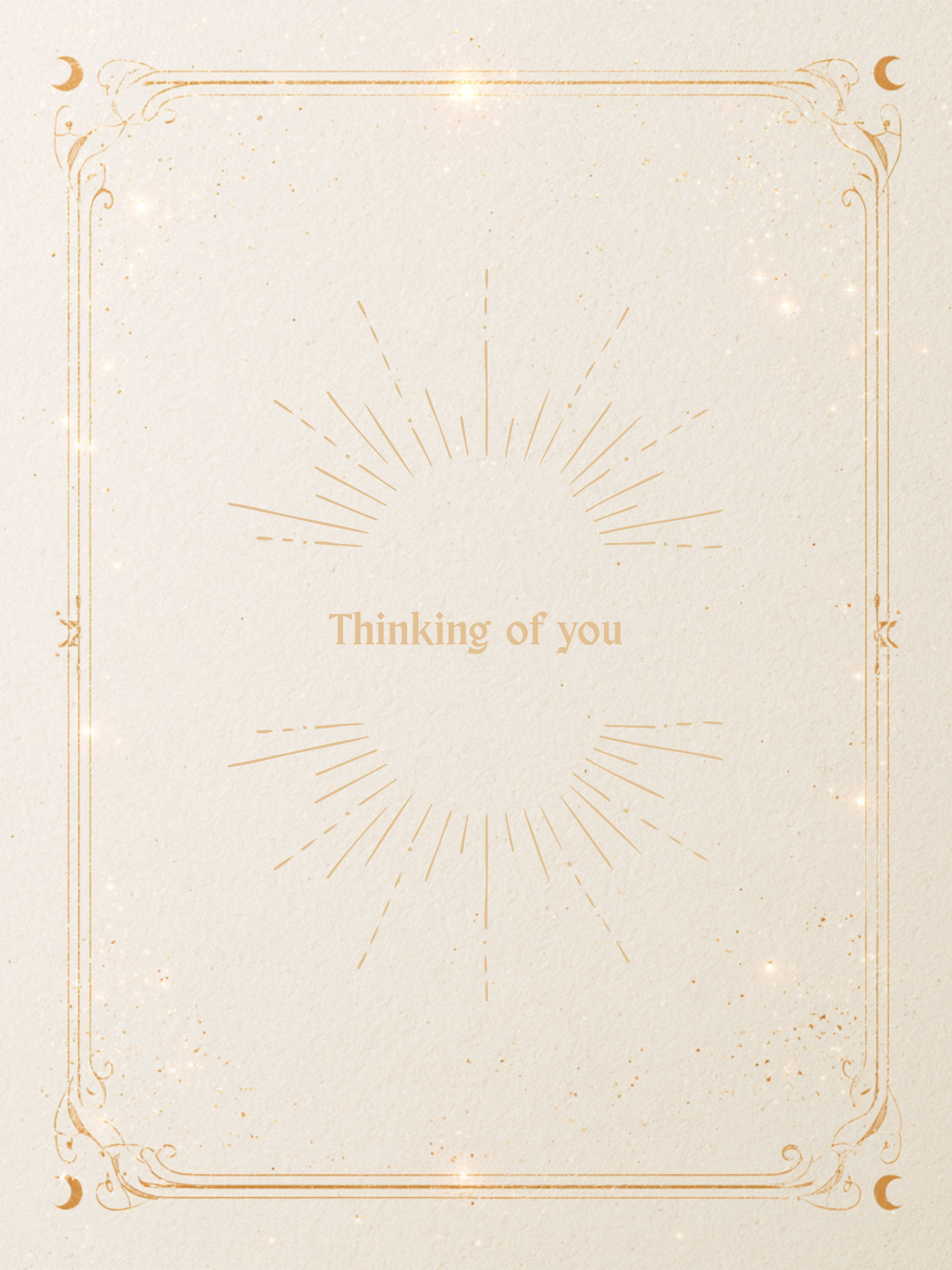 Carte Thinking of you